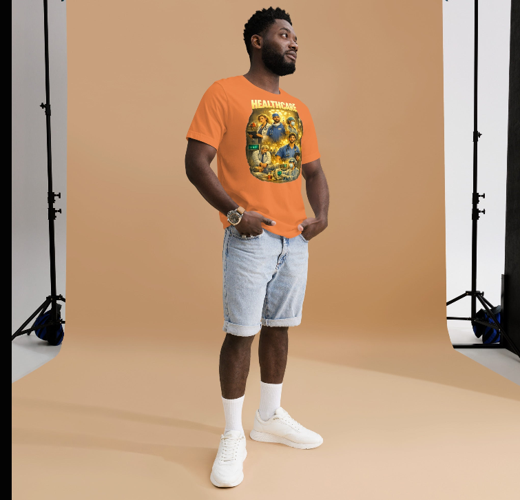 Healthcare Heroes — Short-Staffed, Never Short on Heart | TLC Through Every Shift Tee