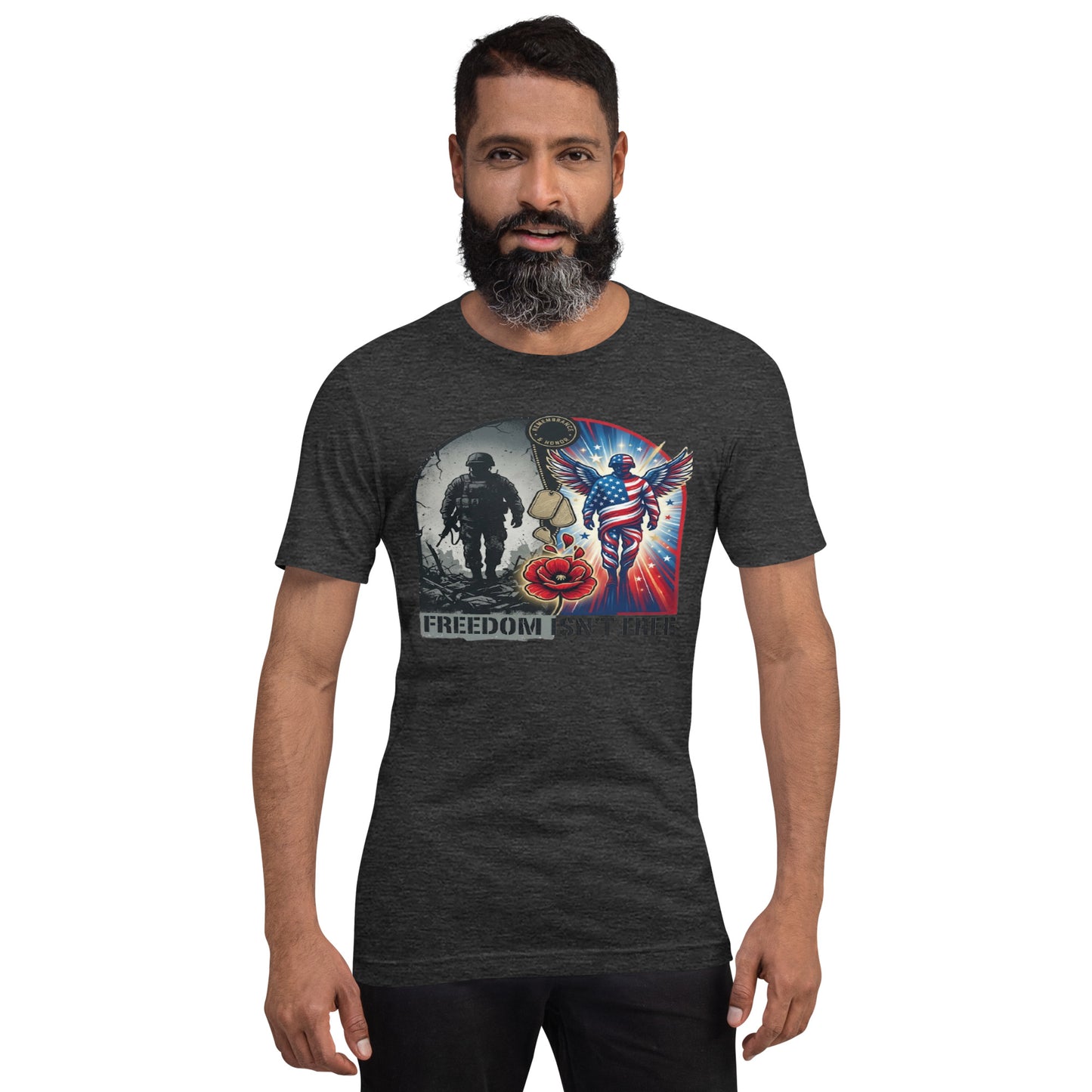 Faith to Freedom Christian Military T-Shirt | Faith-Based Apparel
