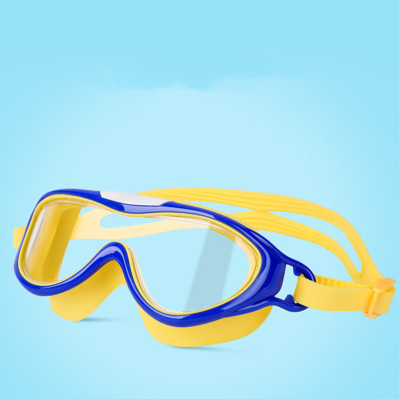 Children's Large Frame Swimming Goggles 🥽💦 | Boys & Girls Anti-Fog UV Protection