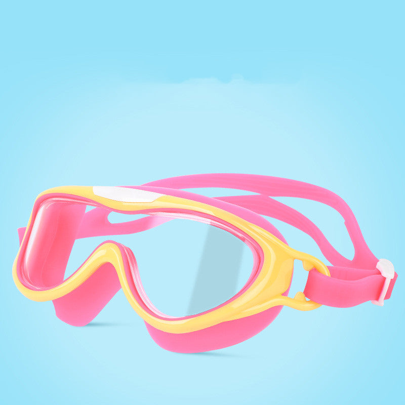 Children's Large Frame Swimming Goggles 🥽💦 | Boys & Girls Anti-Fog UV Protection