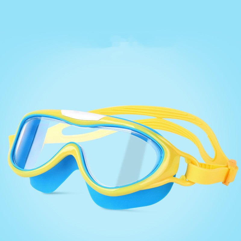 Children's Large Frame Swimming Goggles 🥽💦 | Boys & Girls Anti-Fog UV Protection