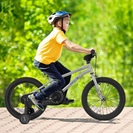 18-Inch Kids Bike for Boys & Girls Ages 4-8 🚲🔥 | High Carbon Steel Frame Bicycle