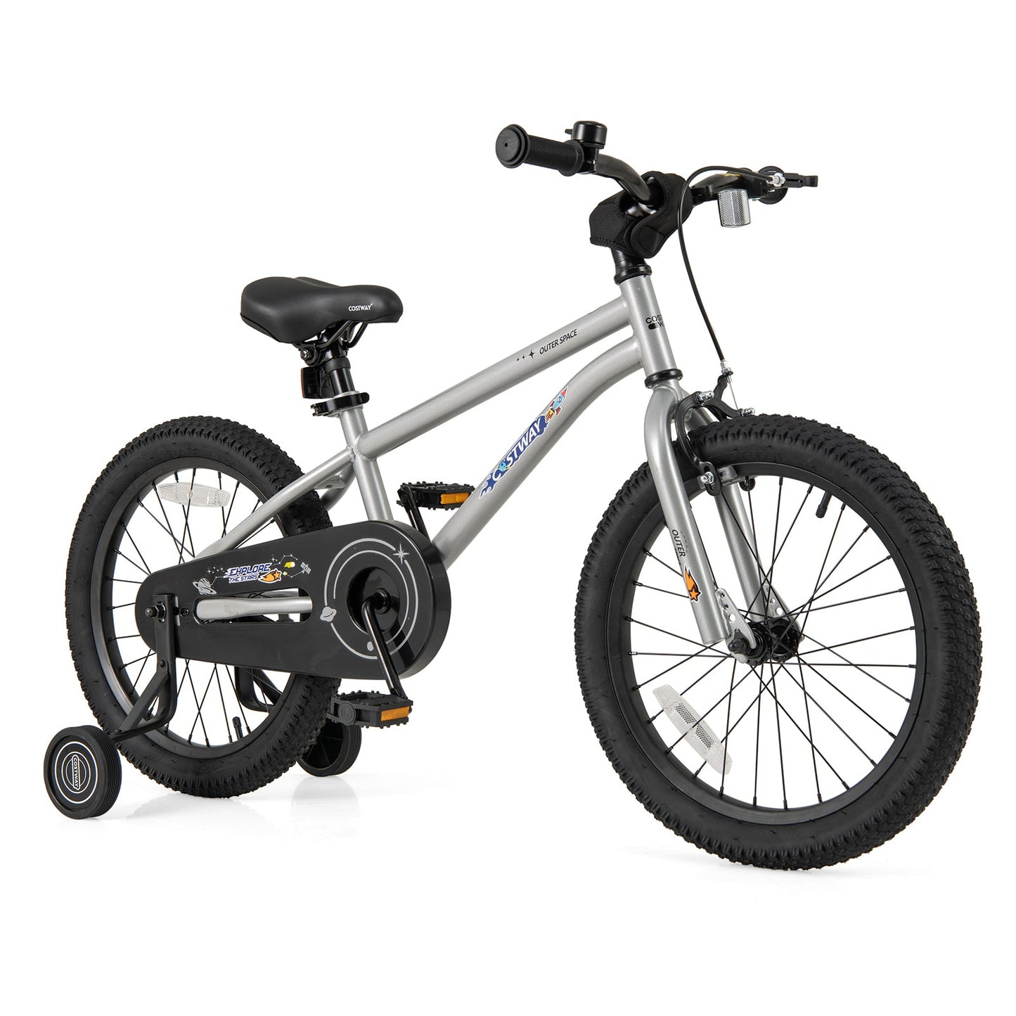 18-Inch Kids Bike for Boys & Girls Ages 4-8 🚲🔥 | High Carbon Steel Frame Bicycle