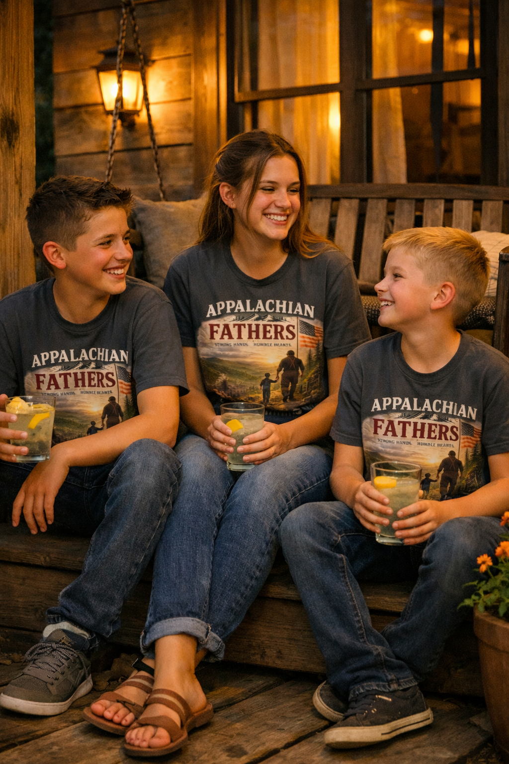 Appalachian Fathers – Strong Hands. Humble Hearts. | Happy Father's Day Unisex T-Shirt