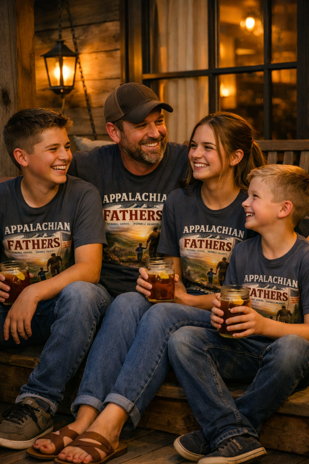 Appalachian Fathers – Strong Hands. Humble Hearts. | Happy Father's Day Unisex T-Shirt
