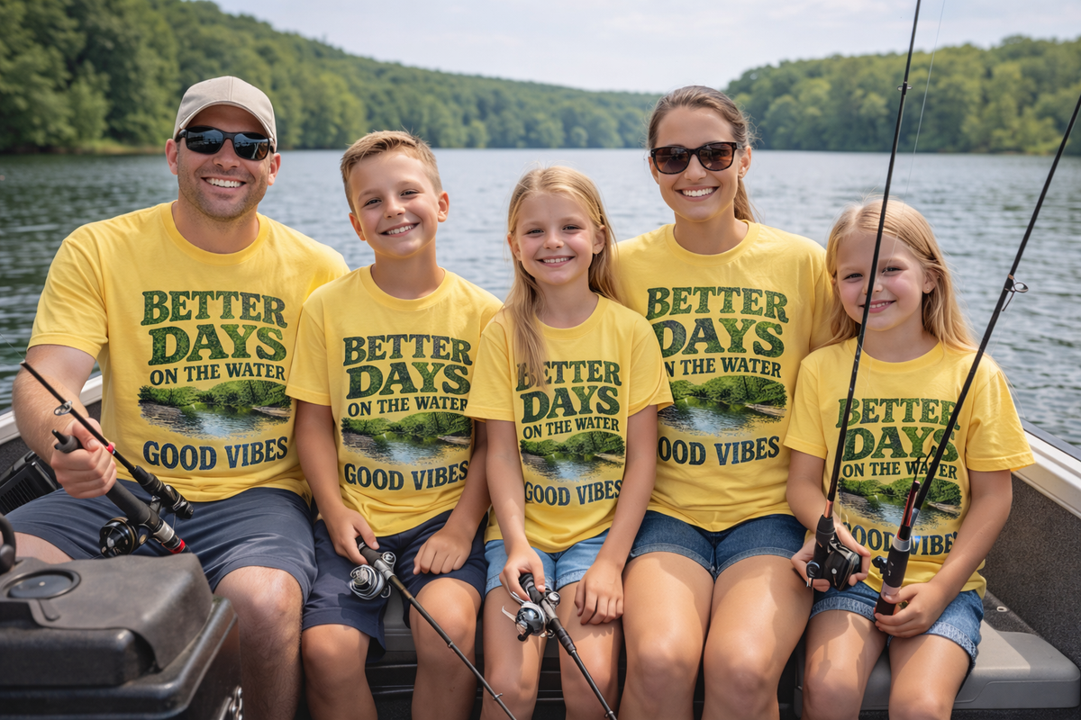 Better Days On The Water Good Vibes T-Shirt