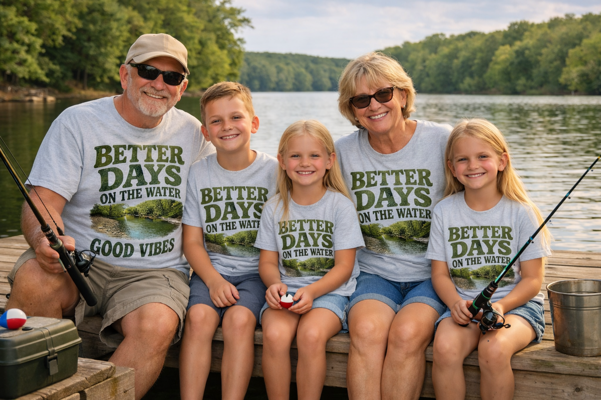 Better Days On The Water Good Vibes T-Shirt