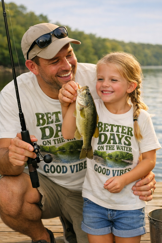 Better Days On The Water Good Vibes T-Shirt