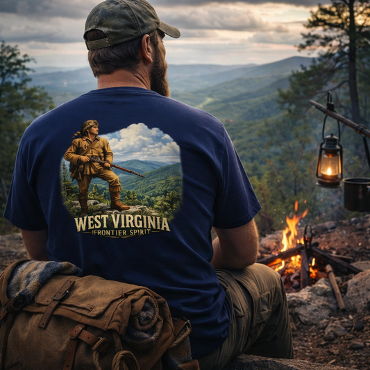 West Virginia Frontier Spirit – Daniel Boone T-Shirt