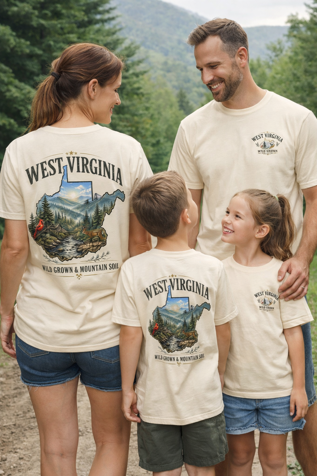 West Virginia Wild Grown & Mountain Soil Tee
