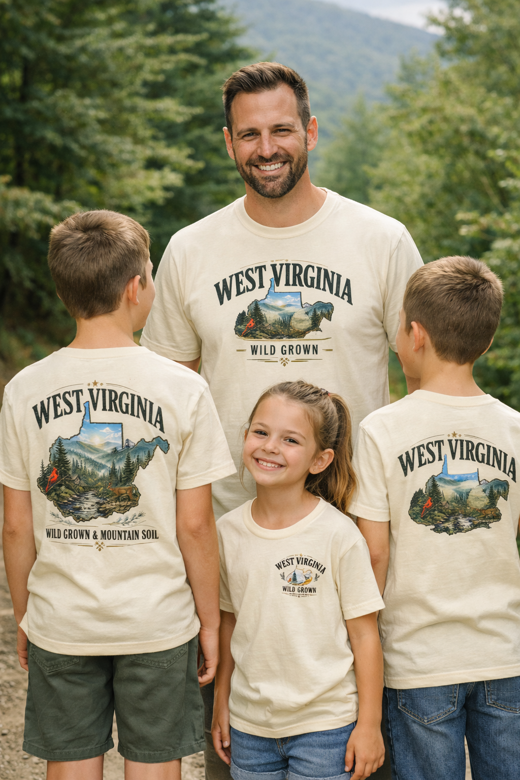 West Virginia Wild Grown & Mountain Soil Tee