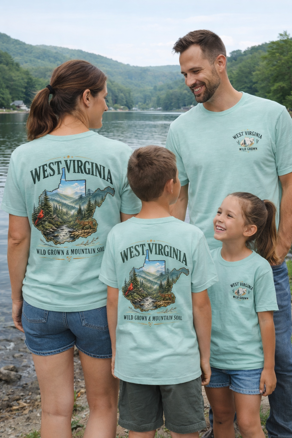 West Virginia Wild Grown & Mountain Soil Tee