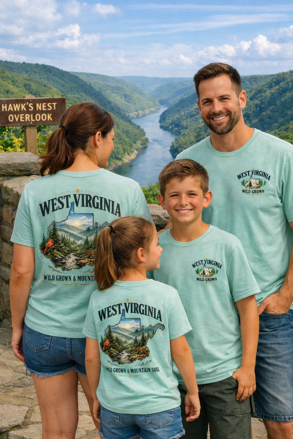 West Virginia Wild Grown & Mountain Soil Tee