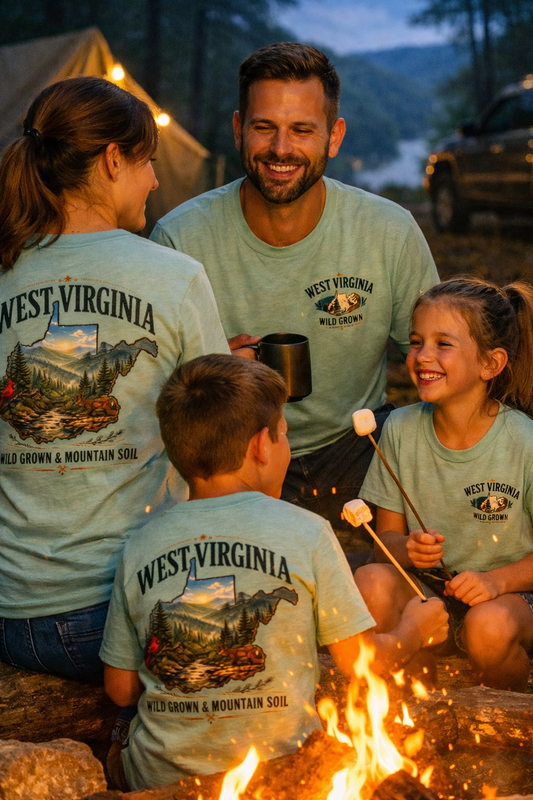 West Virginia Wild Grown & Mountain Soil Tee