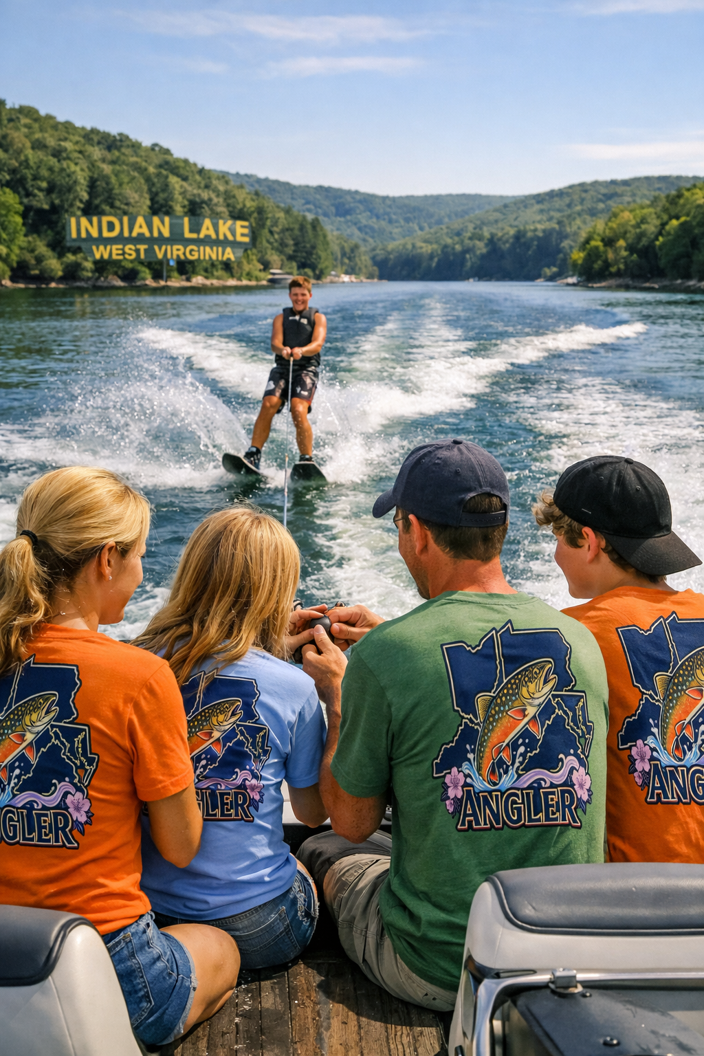 WV Angler – West Virginia Trout Fishing T-Shirt