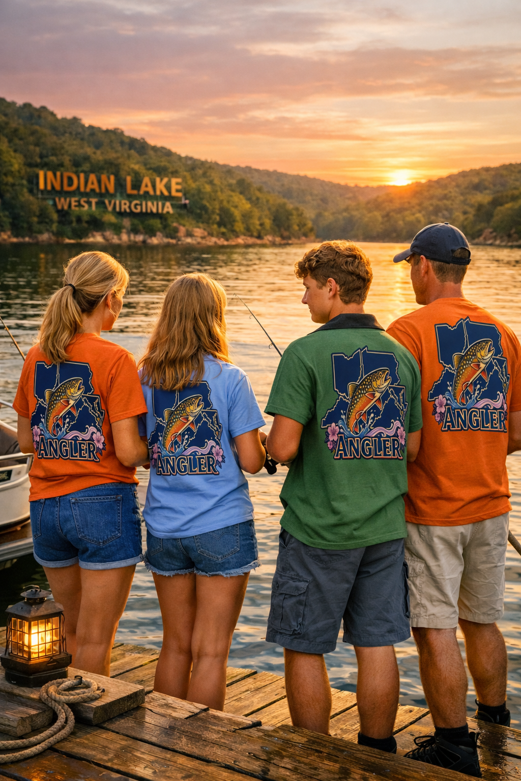 WV Angler – West Virginia Trout Fishing T-Shirt