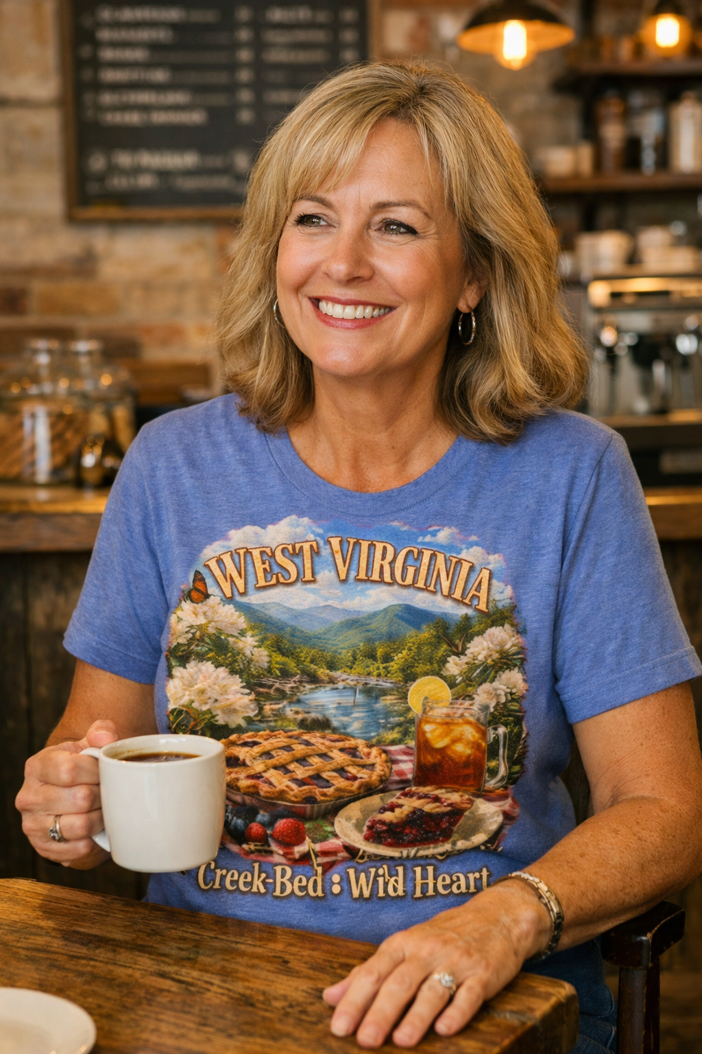 West Virginia Sweet Tea · Berry Pie · Mountain Sky Tee