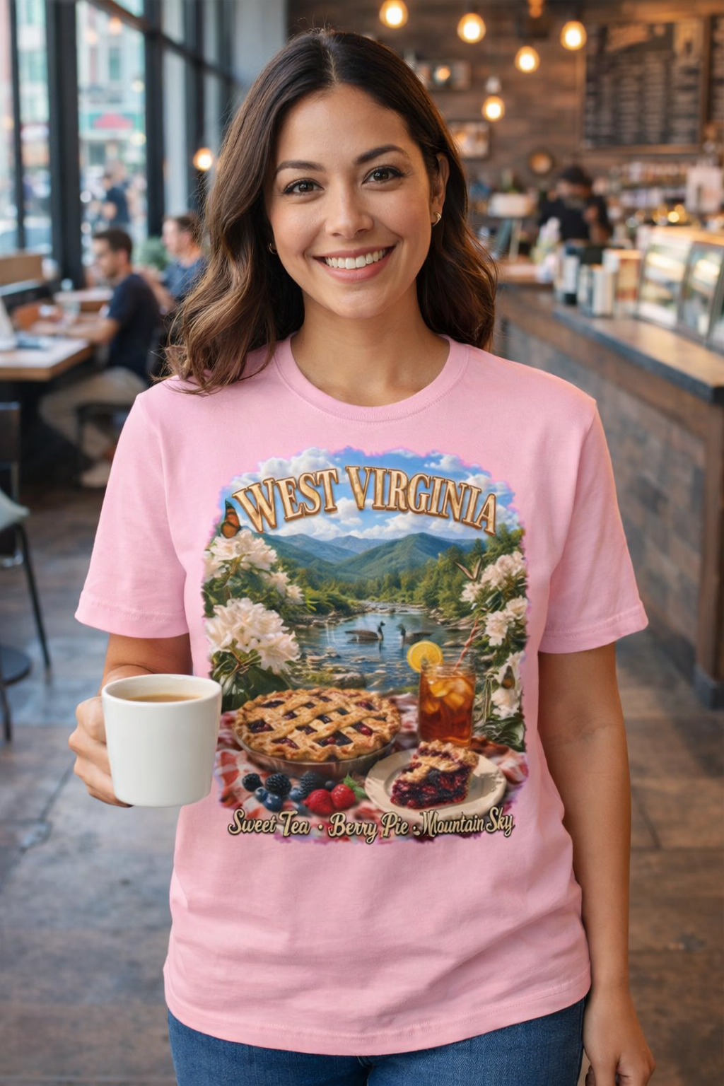 West Virginia Sweet Tea · Berry Pie · Mountain Sky Tee