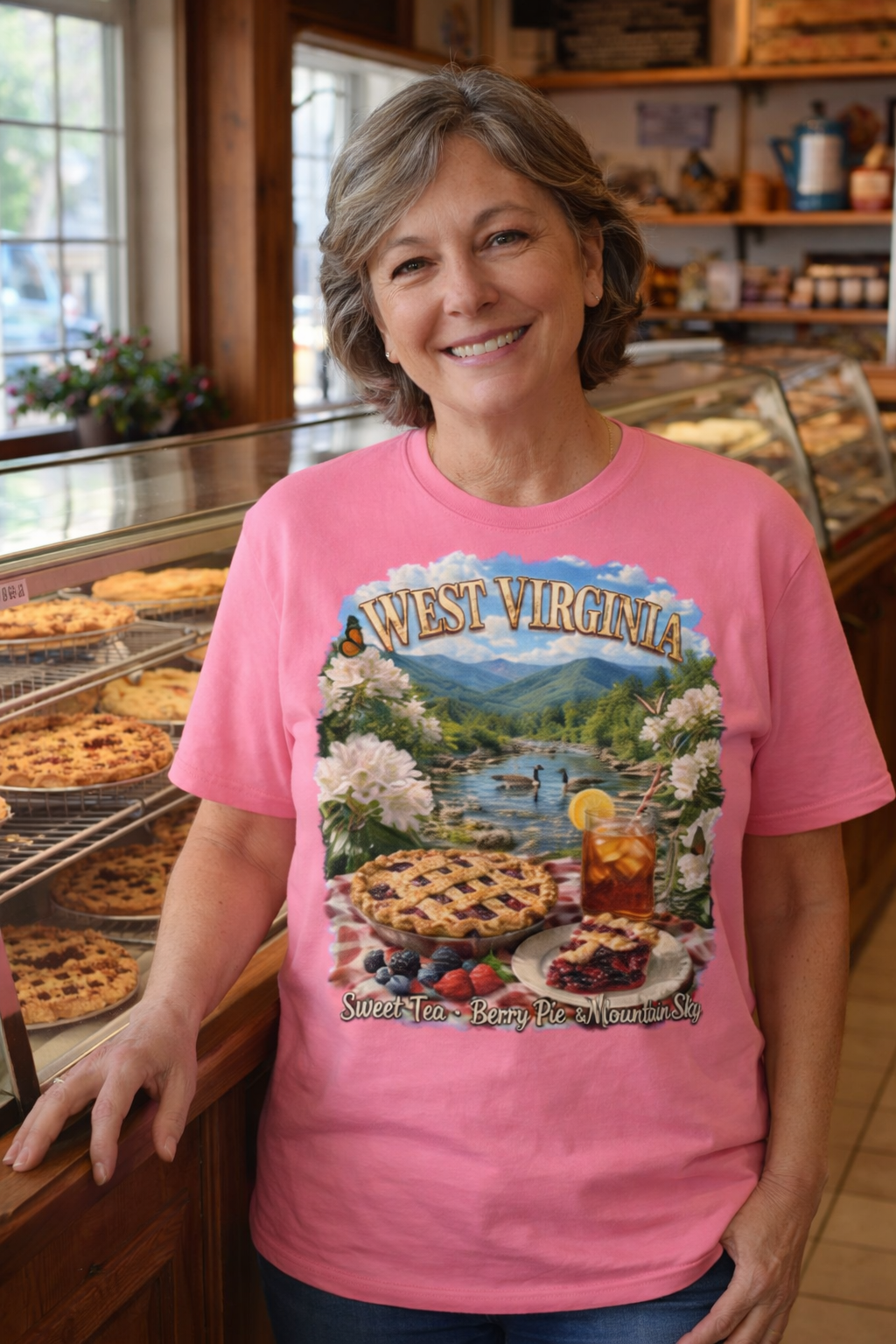 West Virginia Sweet Tea · Berry Pie · Mountain Sky Tee