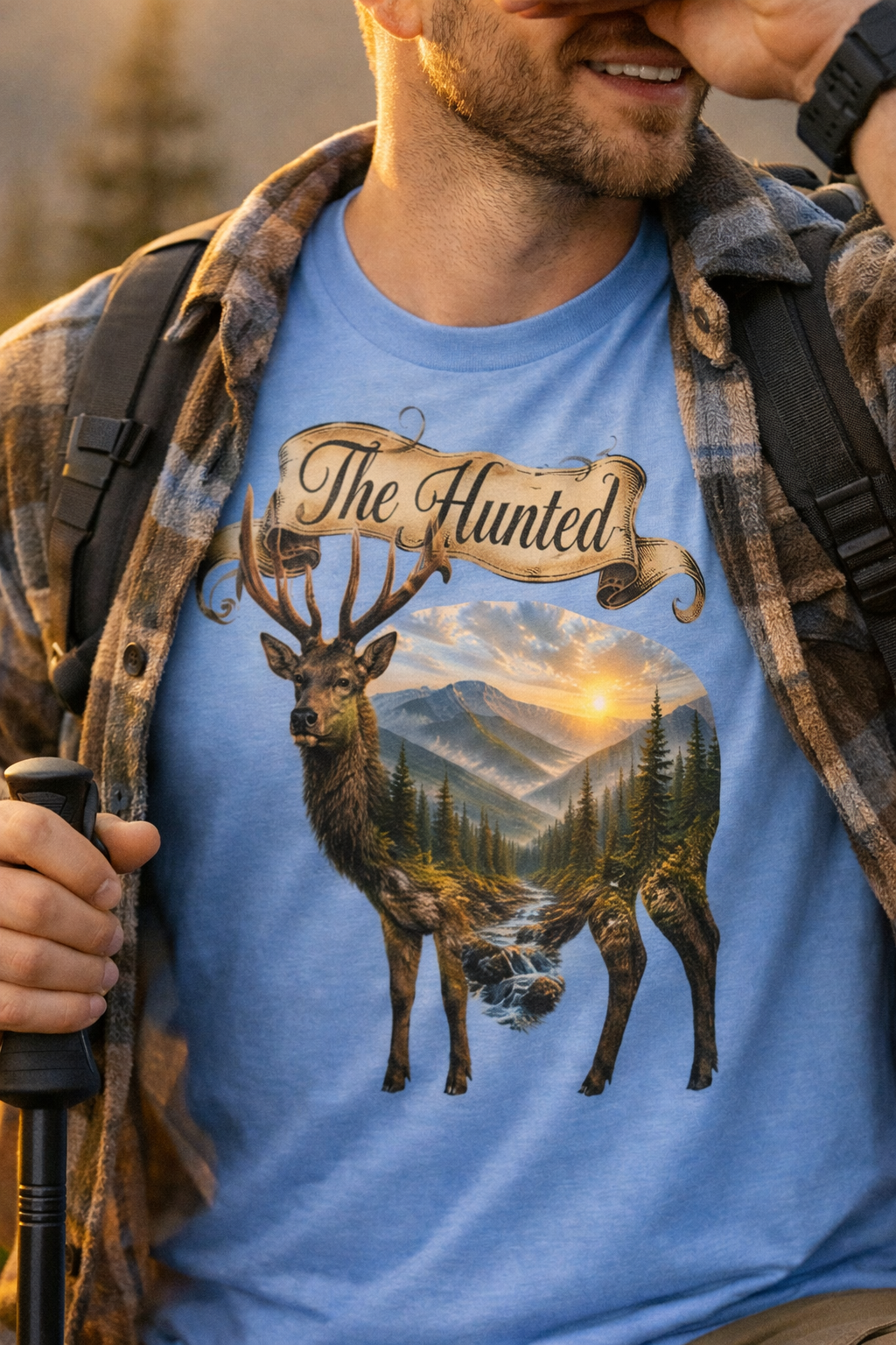 The Hunted – Smoky Mountain Wildlife T-Shirt