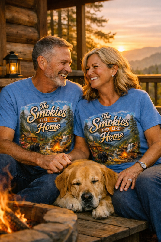 The Smokies Feel Like Home – Unisex T-Shirt