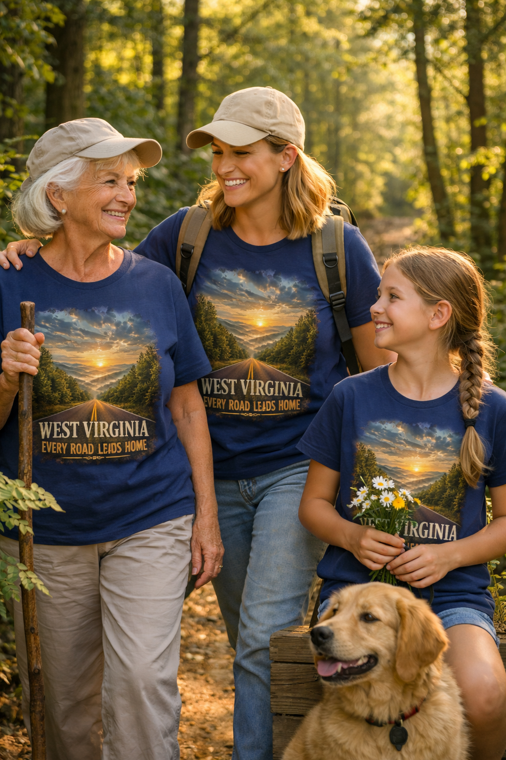 West Virginia – Every Road Leads Home Tee