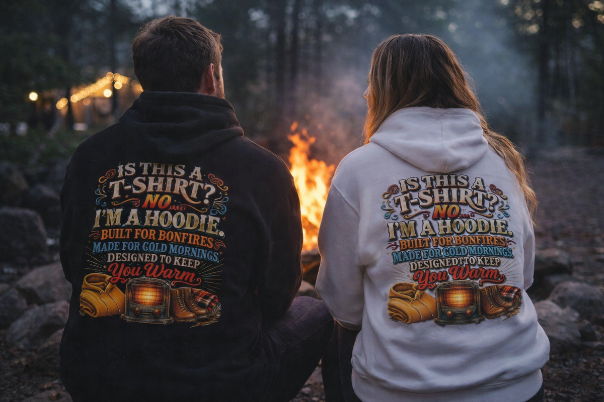 Is This A T-Shirt? No... I'm A Hoodie. 🔥