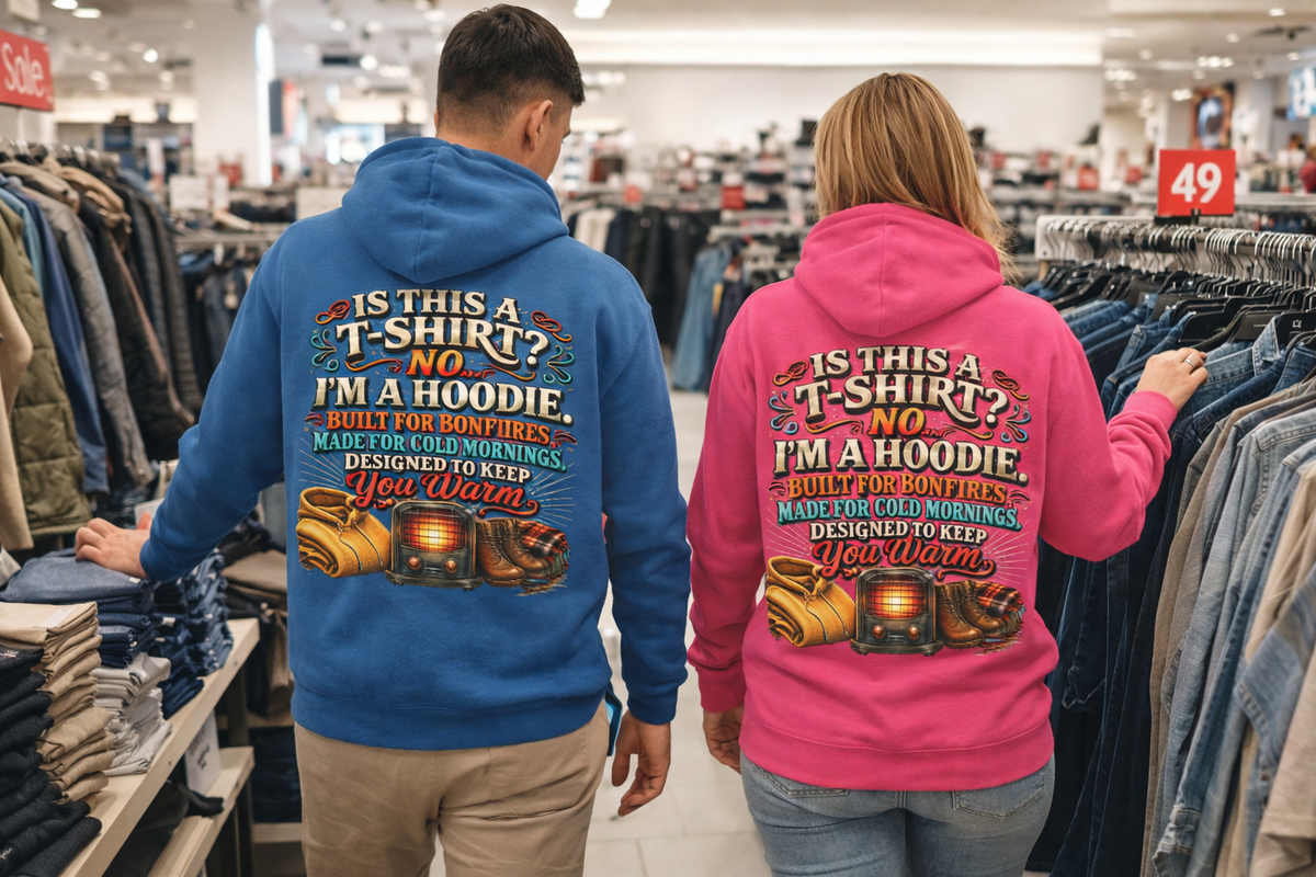 Is This A T-Shirt? No... I'm A Hoodie. 🔥