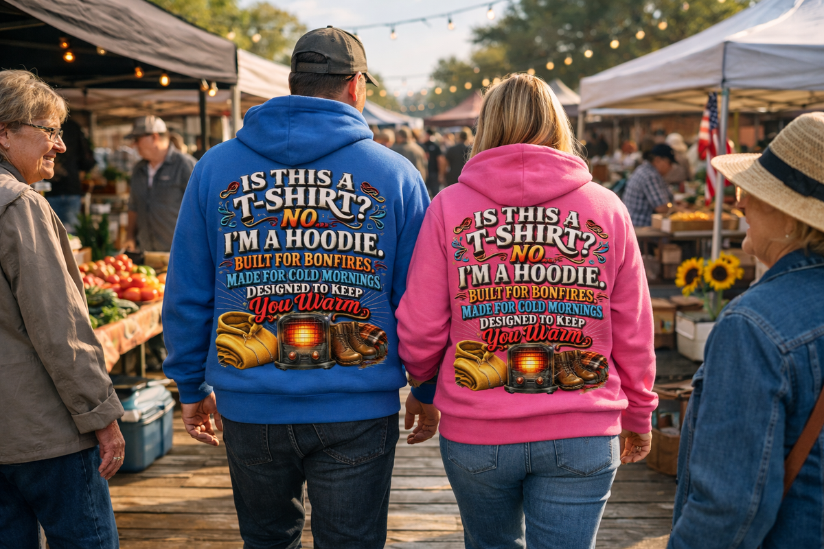 Is This A T-Shirt? No... I'm A Hoodie. 🔥