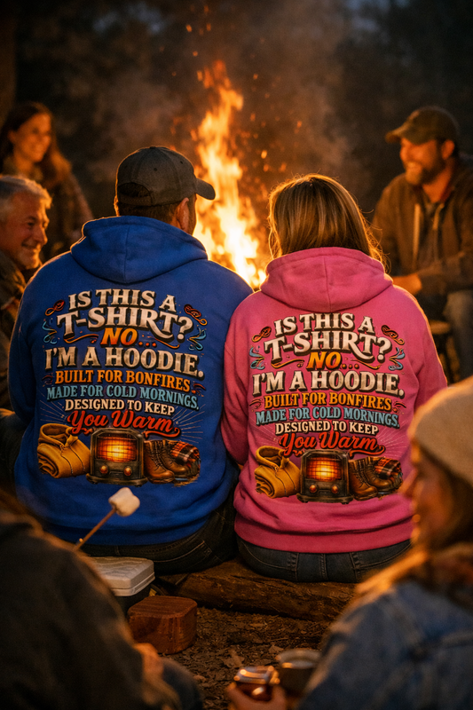 Is This A T-Shirt? No... I'm A Hoodie. 🔥