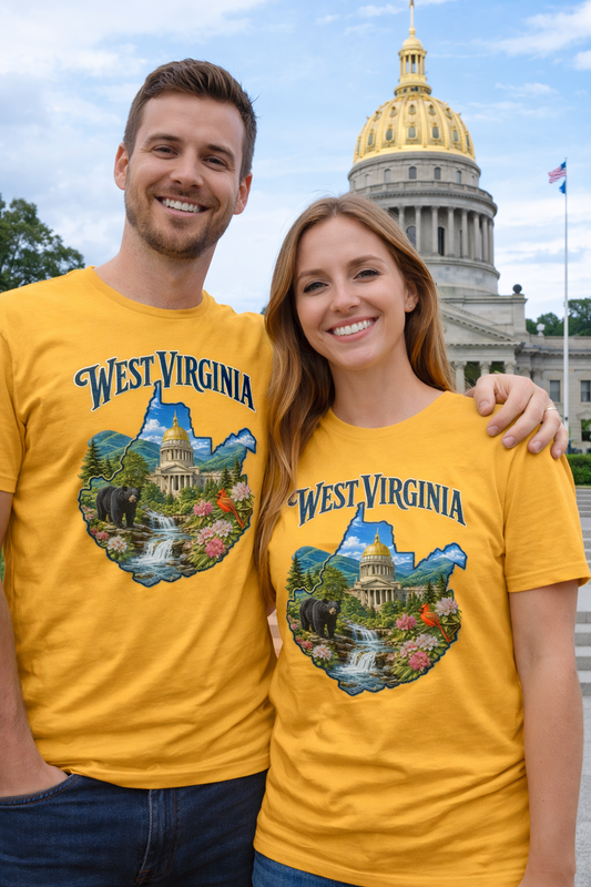 West Virginia State Capitol – Charleston, WV | Pride of the Mountain State Tee