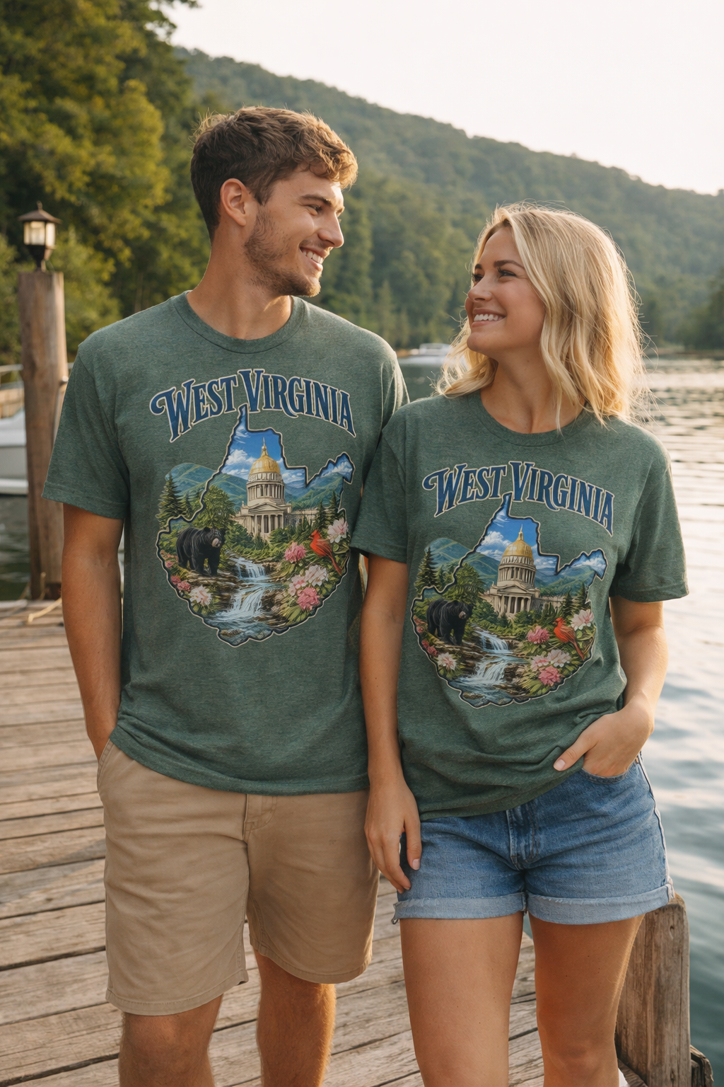 West Virginia State Capitol – Charleston, WV | Pride of the Mountain State Tee