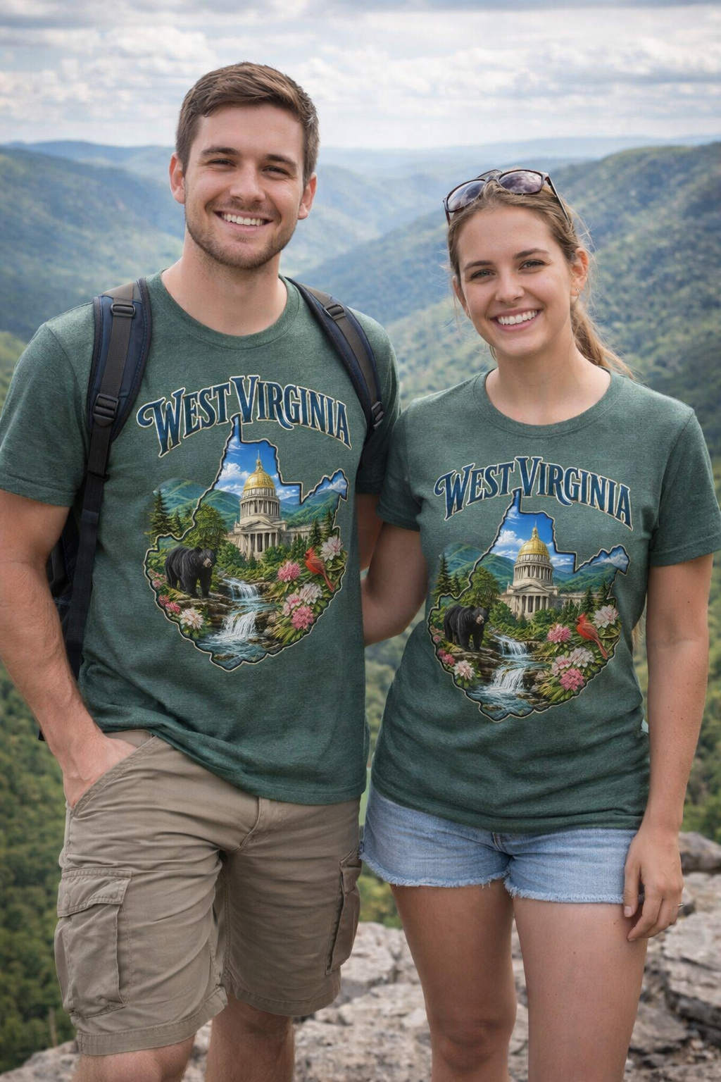 West Virginia State Capitol – Charleston, WV | Pride of the Mountain State Tee