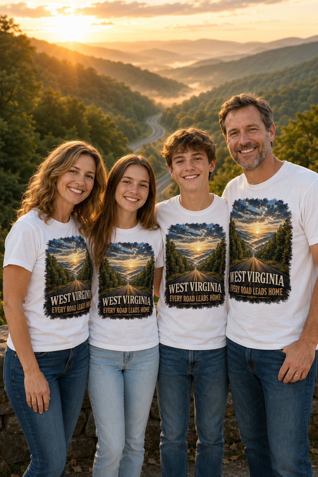 West Virginia – Every Road Leads Home Tee