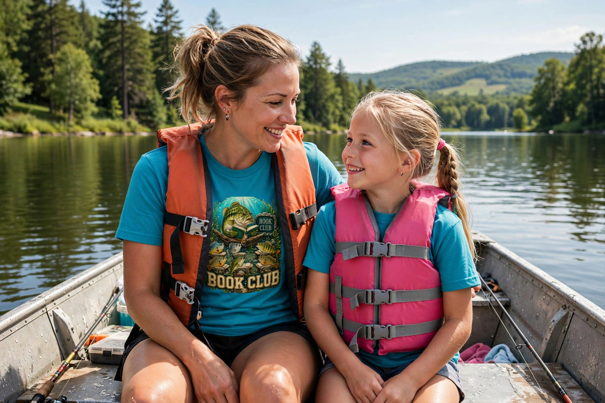 Fish Book Club Tee – The Shirt That'll Make Every Angler Do a Double Take 🐟📚