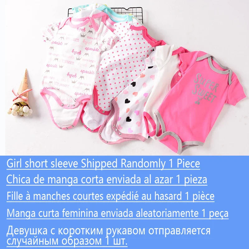Baby Bodysuit Newborn Romper 👶❤️ | Soft Summer Infant Clothes 0-12M Boy & Girl