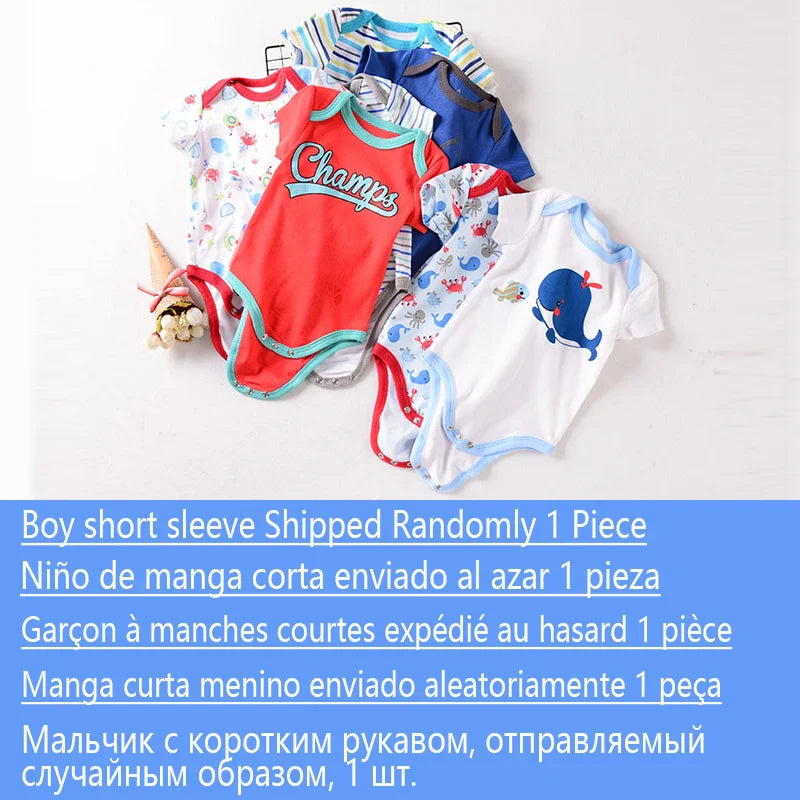 Baby Bodysuit Newborn Romper 👶❤️ | Soft Summer Infant Clothes 0-12M Boy & Girl