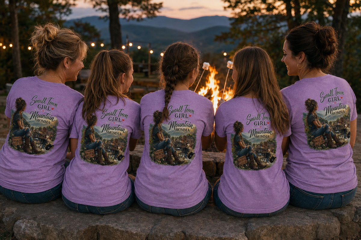 Small Town Girl • Mountain Momma Unisex T-Shirt