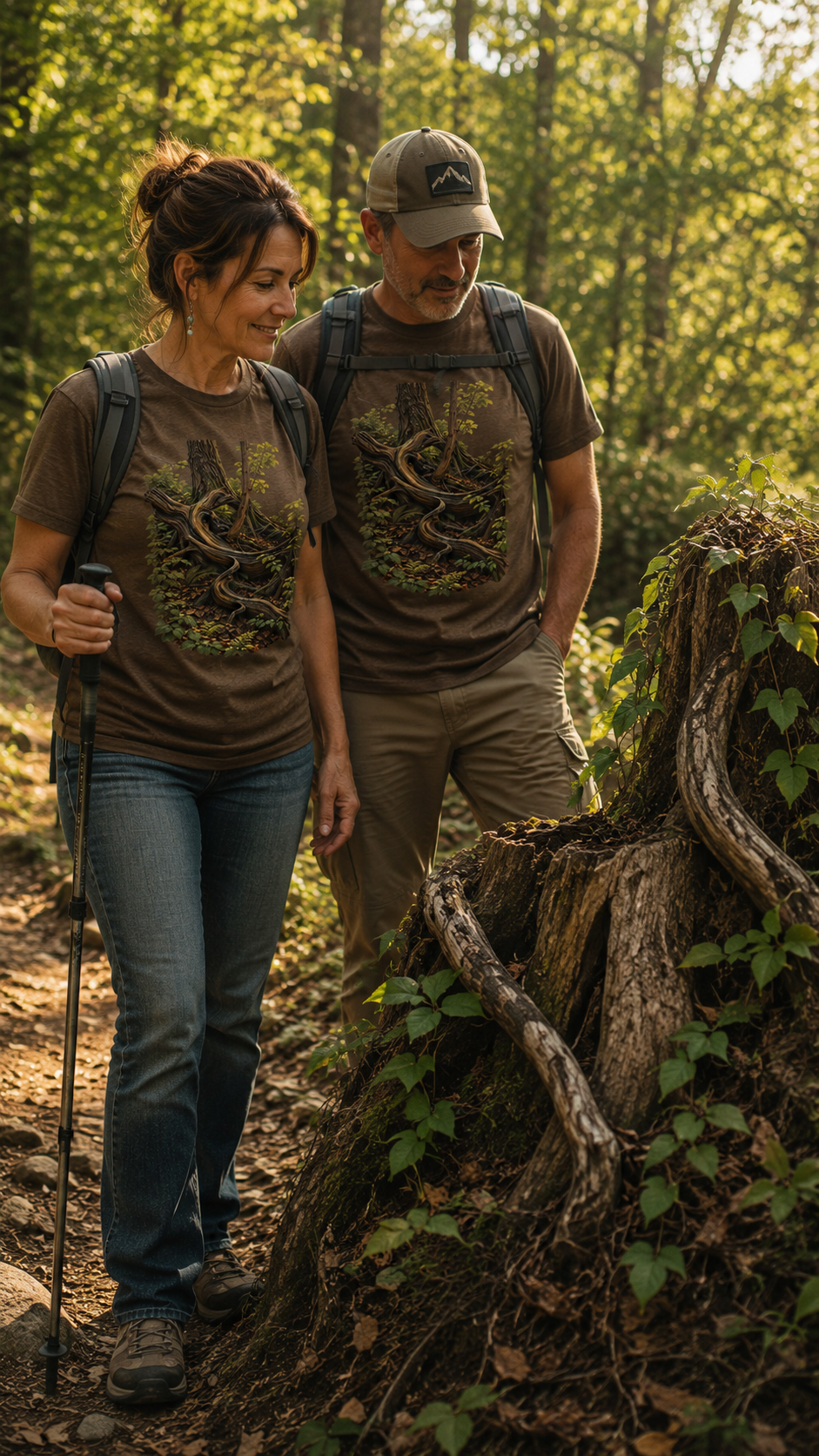 Roots of the Ridge – Logger & Woodcarver Tee