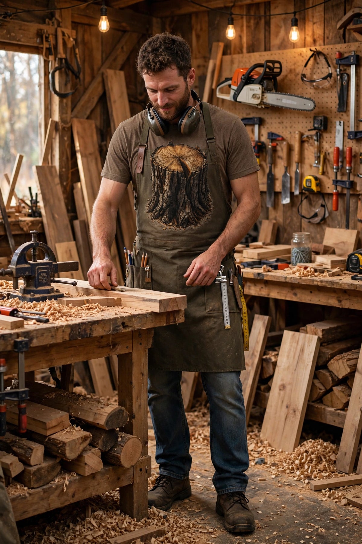 Roots of the Earth — Ancient Tree Stump Tee