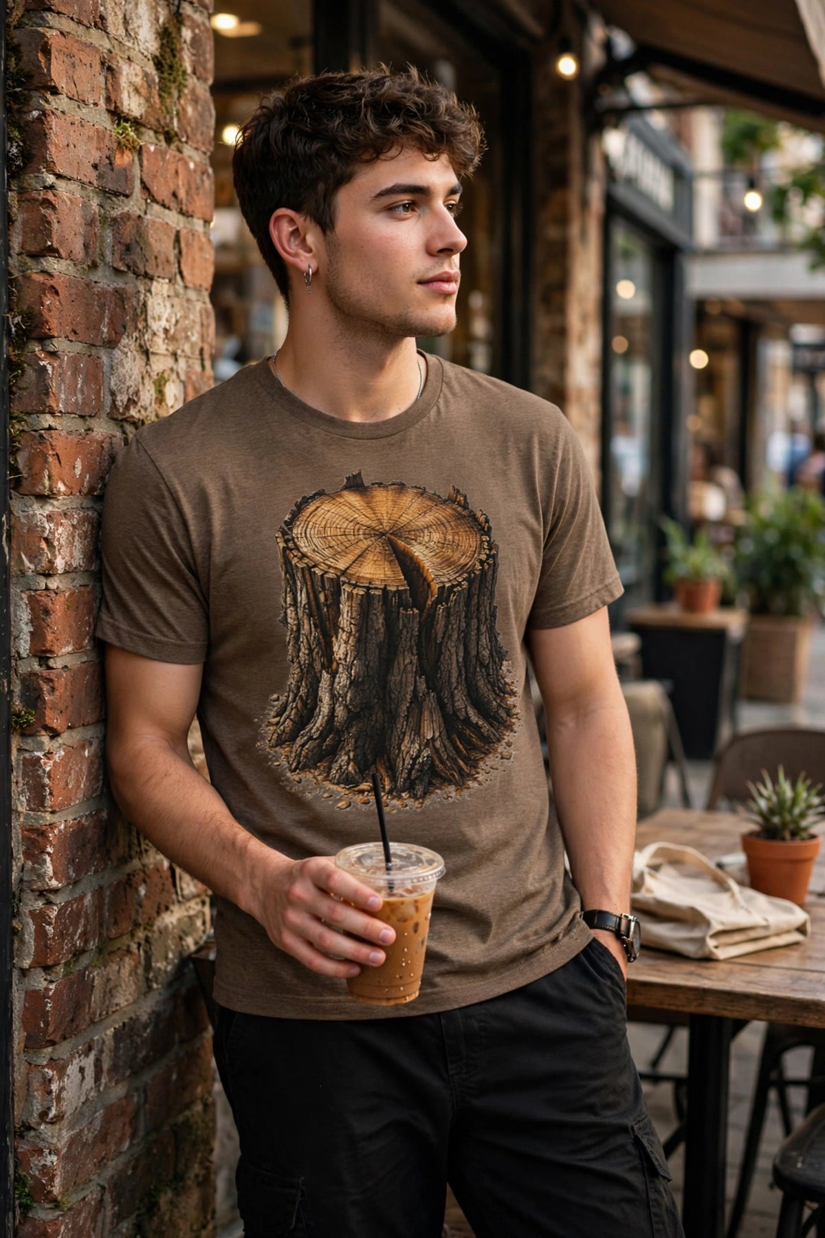 Roots of the Earth — Ancient Tree Stump Tee