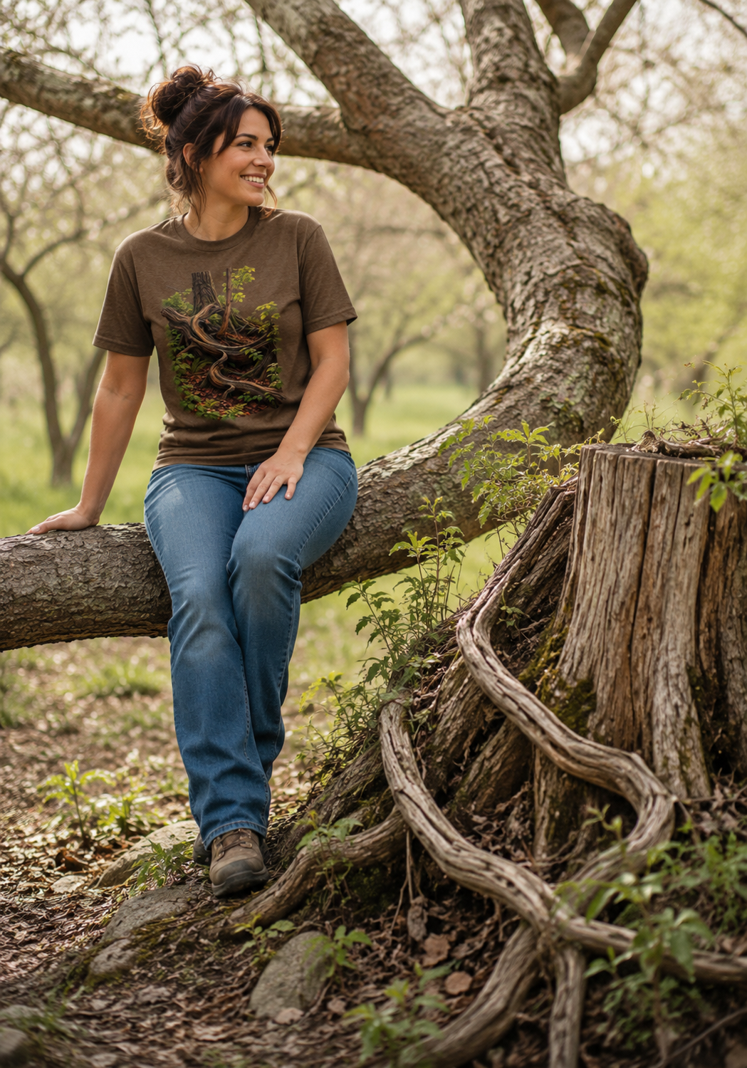 Roots of the Ridge – Logger & Woodcarver Tee