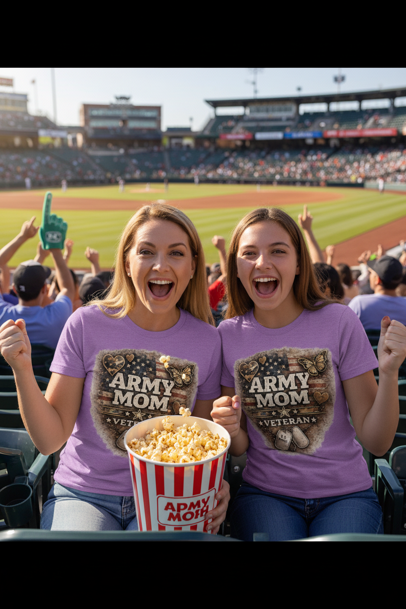 Army Mom Baseball Lifestyle