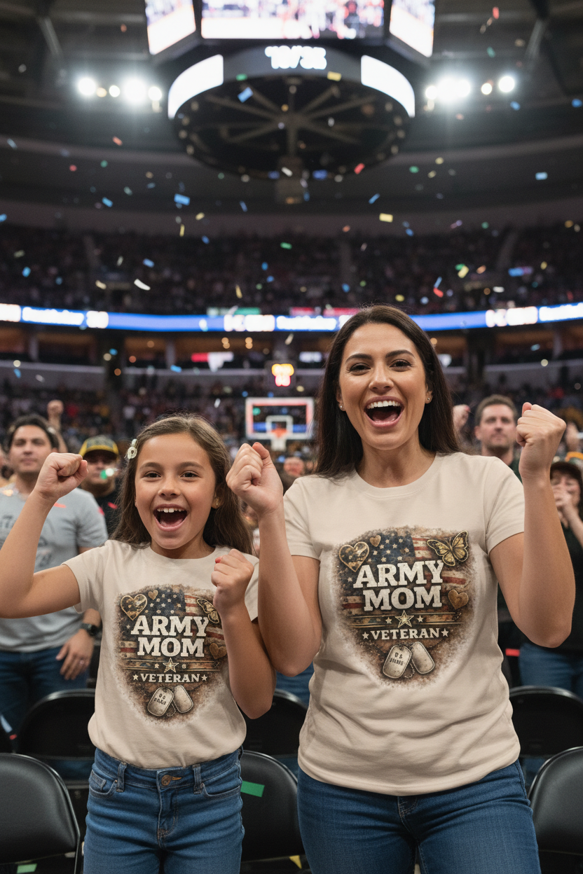 Army Mom Basketball Lifestyle