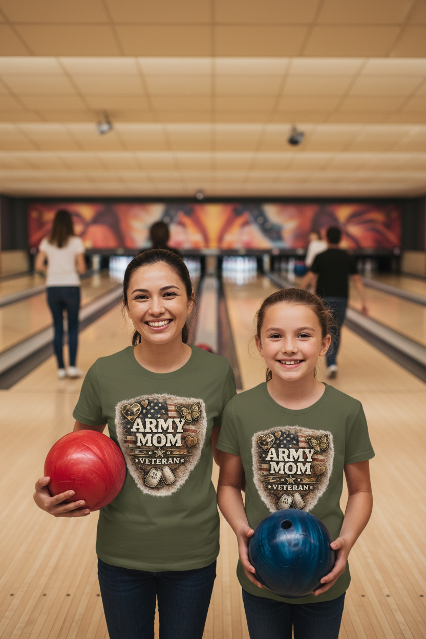 Army Mom Bowling Lifestyle