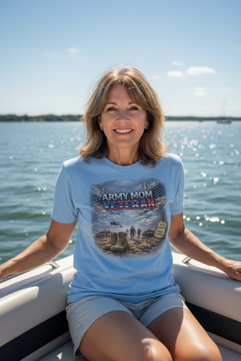 Army Mom Veteran - Boat Ride