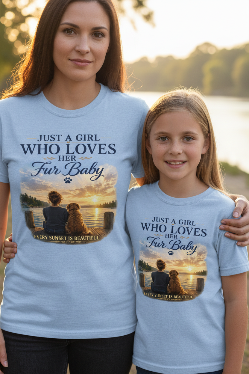 Blue - Mom & Daughter Close