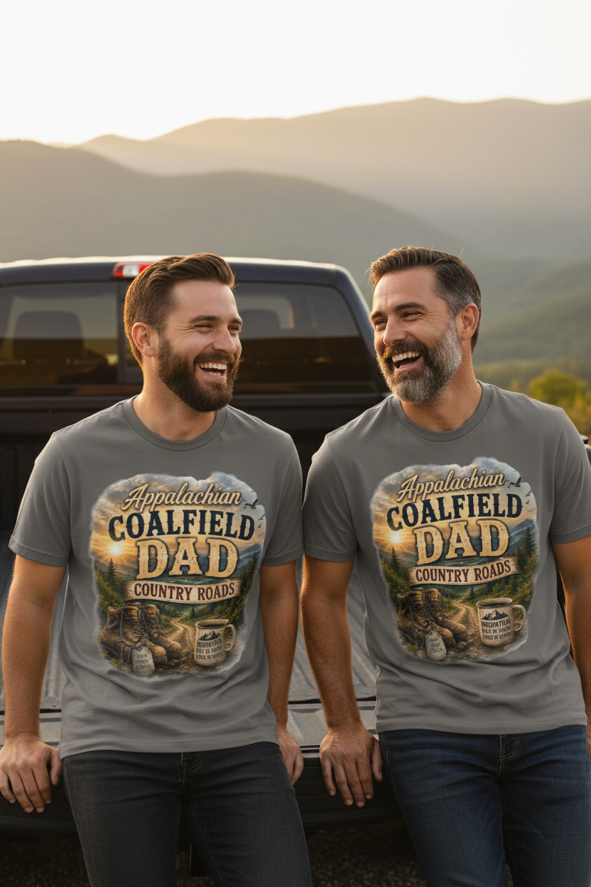 Brothers at Pickup Truck