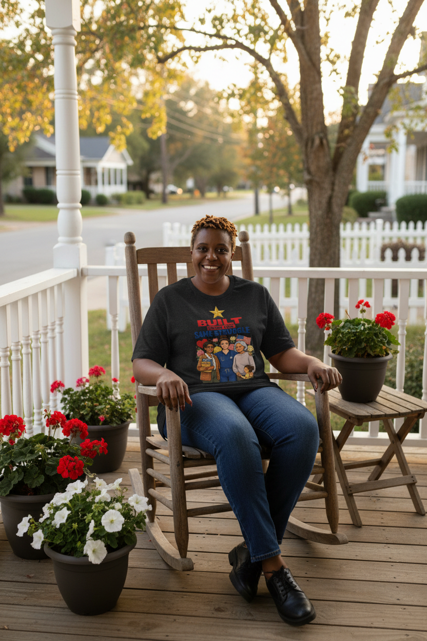 Built From The Same Struggle - Front Porch Lifestyle Mockup
