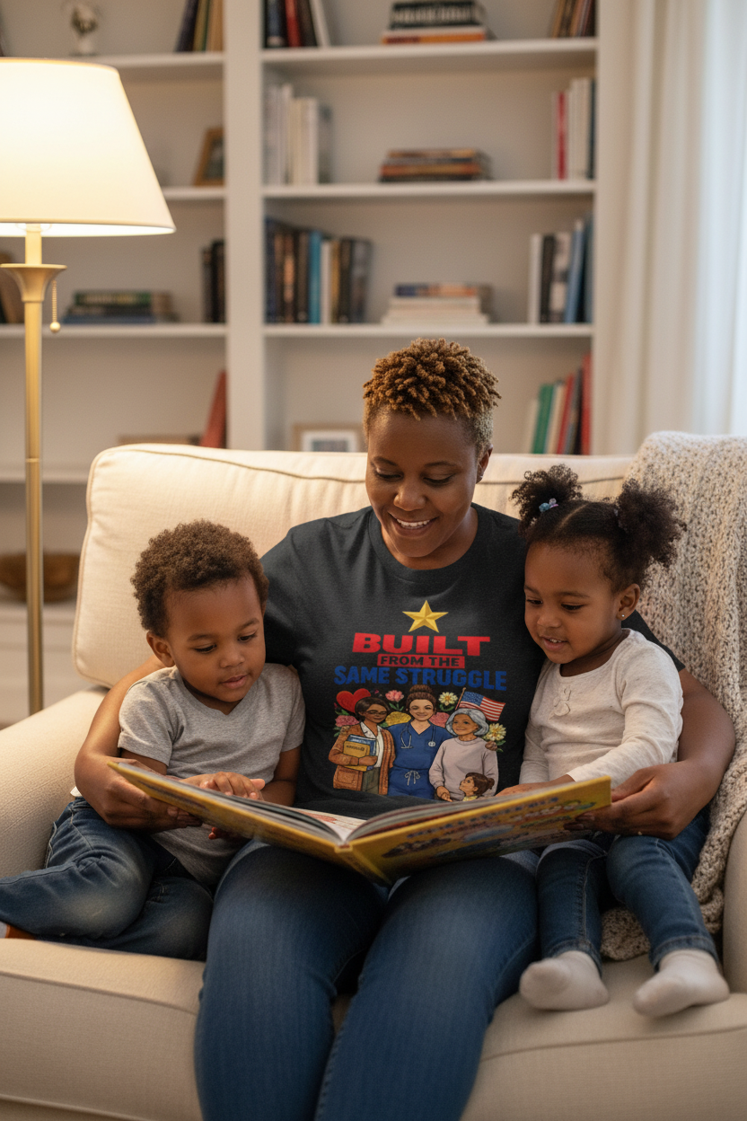 Built From The Same Struggle - Story Time Lifestyle Mockup